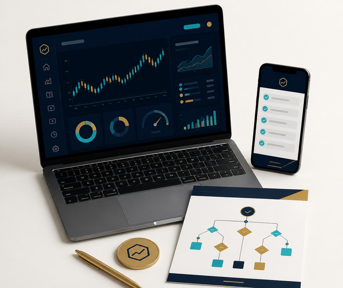Masterclass materials: dashboard walkthrough, mobile checklist and printed decision worksheet